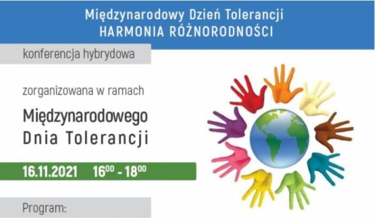 Konferencja z okazji Międzynarodowego Dnia Tolerancji